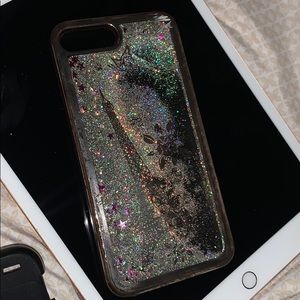 Cute glitter pairs iPhone 8 Plus case.